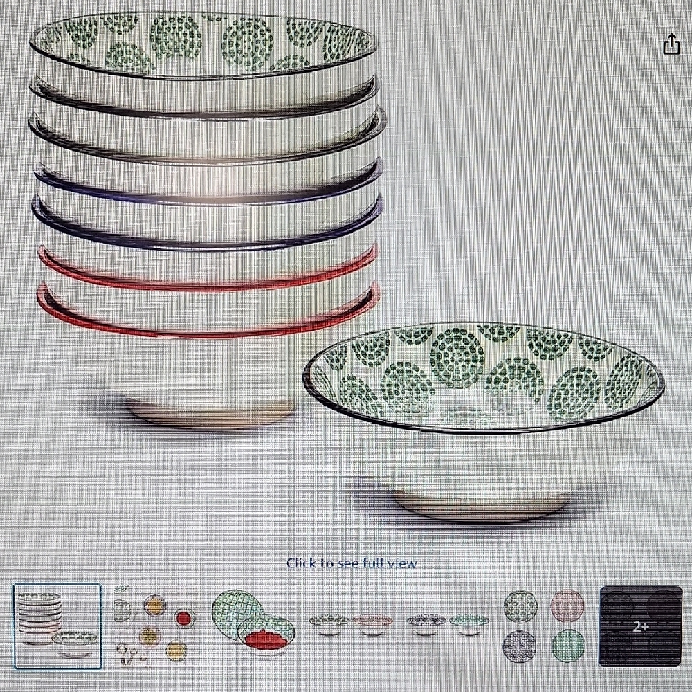 Small Ceramic Pinch Bowls For Cooking And Meal Prep ( 2 Oz. 8 Pack )